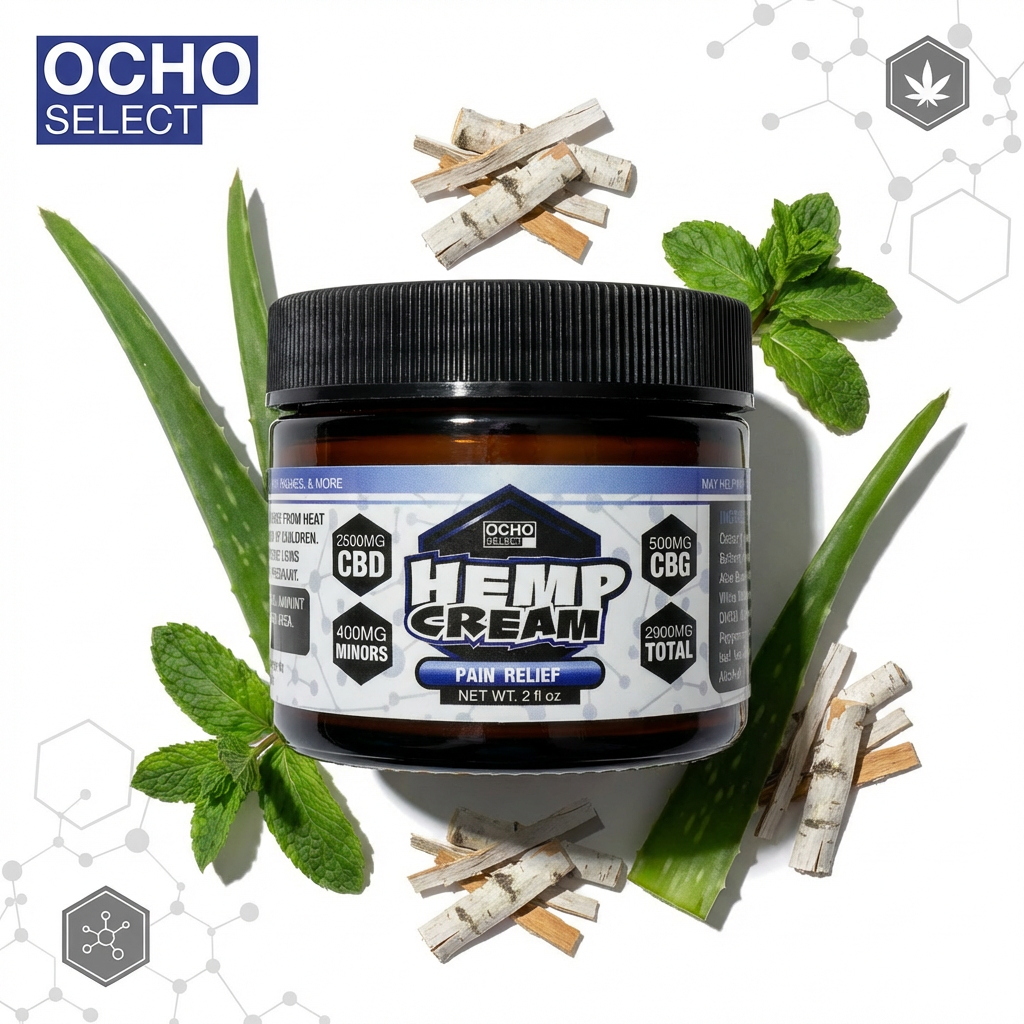2500+ CBD:CBG Hemp Cream