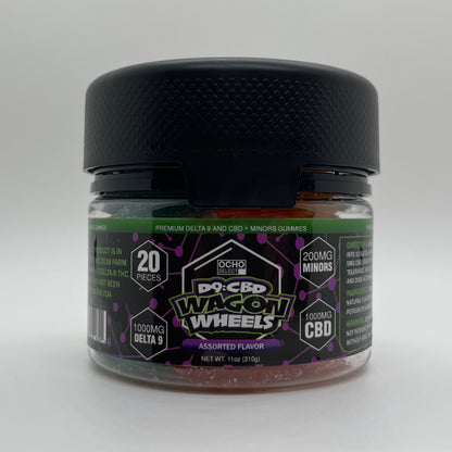 D9:CBD Wagon Wheels 20 ct
