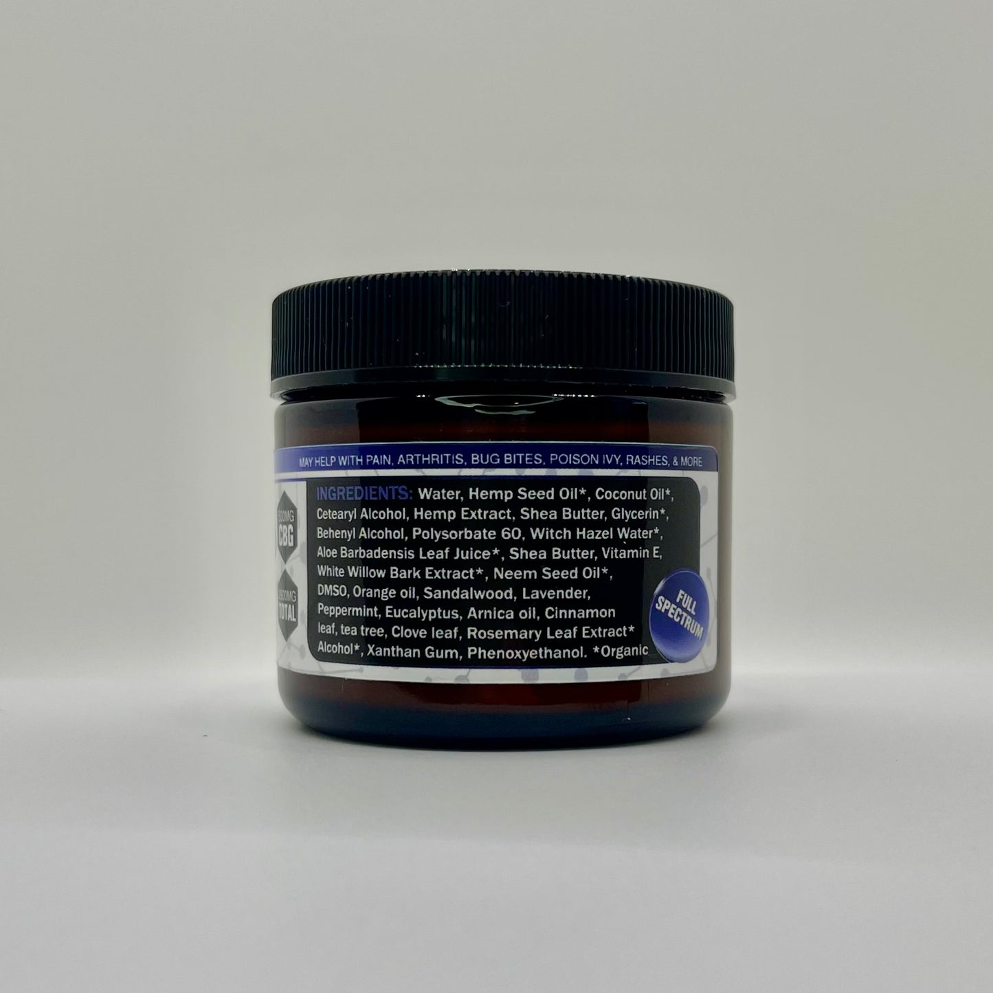 2500+ CBD:CBG Hemp Cream